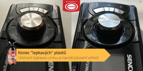 Nejúčinější čistič plastu pomůže i s lepkavými plasty