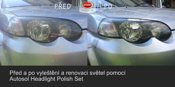 Autokosmetika Autosol Headlight Protection Care Kit