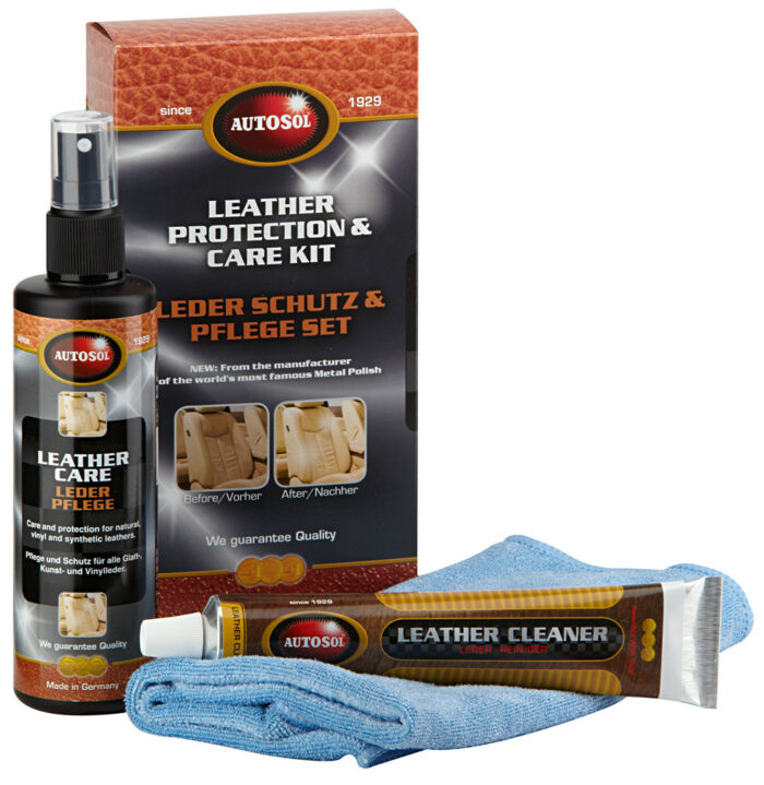 Autokosmetika Autosol Leather Protection Care Kit