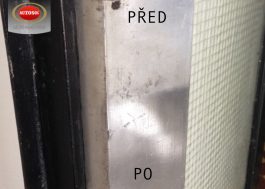 Čištění hliníku pomocí pasty Autosol Aluminium Polish