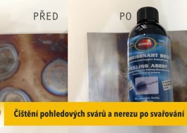 čištění nerezových svárů