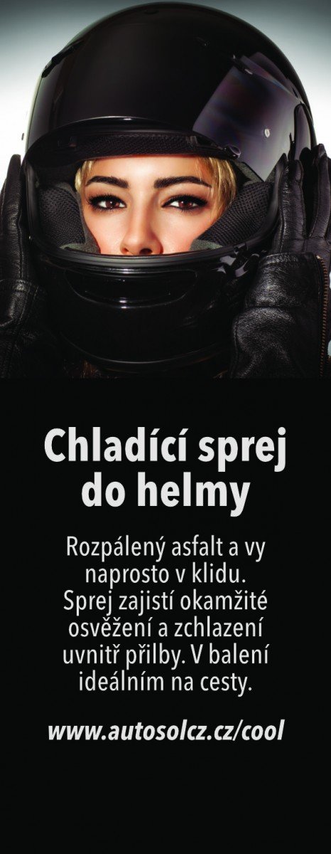 Chladící sprej do helmy Helmet Cooling