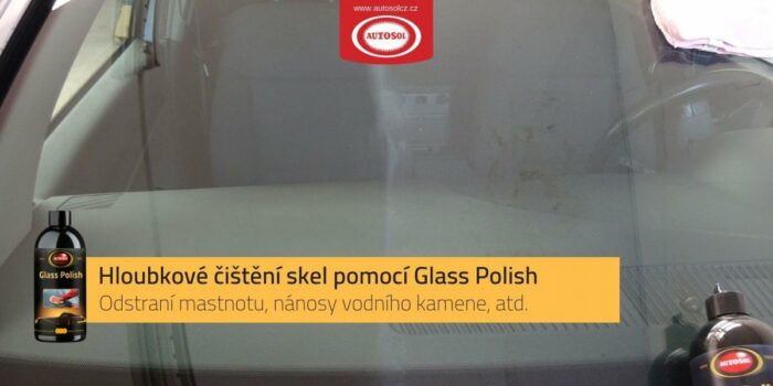 Hloubkový čistič skla Glass Polish Autosol CZ