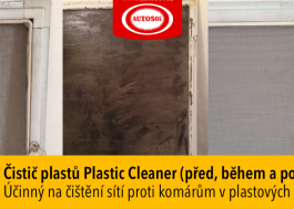 čištění sítí proti komárům