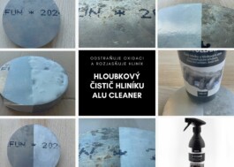 Čištění hliníkového bloku pomocí Alu Cleaner