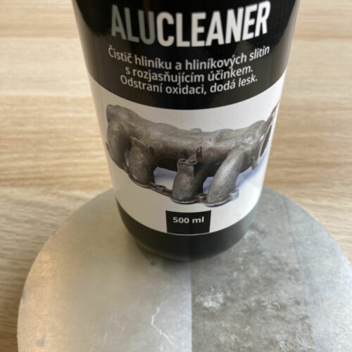 Čištění hliníku před a po pomocí Aluminium Cleaner